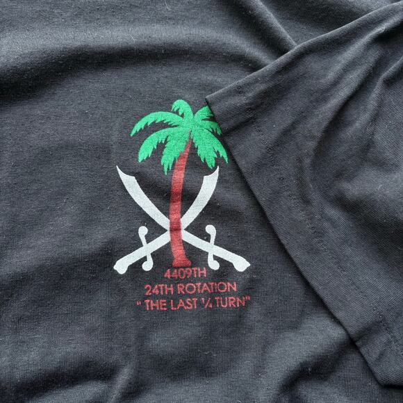 Vintage 90s Desert‎ Storm Military T-shirt - Picture 2 of 4